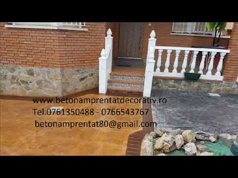 Beton Amprentat Croitori -Dâmbovița Tel.0761350488 -0766543767