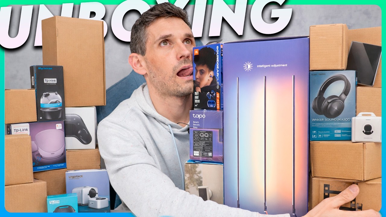 Mini UNBOXING a lo BESTIA "RGB EDITION" los gadgets de AMAZON
