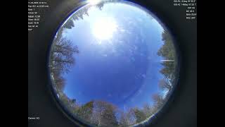 2026-03-11 All sky camera capture from Poiana Rusca Mountains, Romania