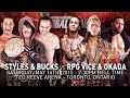 AJ Styles The Young Bucks Bullet Club Vs Kazuchika Okada Roppongi Vice Chaos