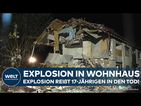 MEMMINGEN: Schwere Explosion in Wohnhaus - 17-Jähriger tot, Ursache unklar