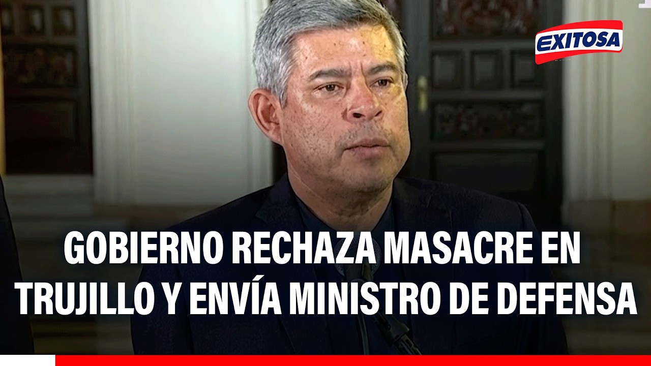 🔴🔵 Gobierno de Keiko Fujimori rechaza masacre y secuestro en Trujillo