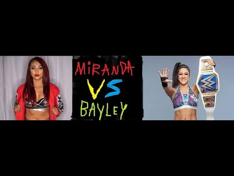 Miranda alize.vs.bayley..dream match..singles match..wwe 2k20..ps4..