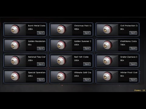 Crossfire West : Fast open 28 crates