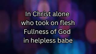 In Christ Alone by MercyMe