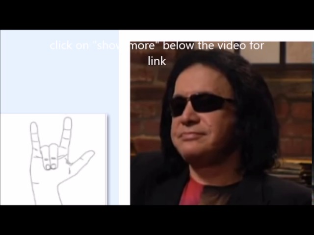 Vídeo relacionado con Mi Corazón Late por Heavy Metal Devil Horns Hombre Mujer Camiseta