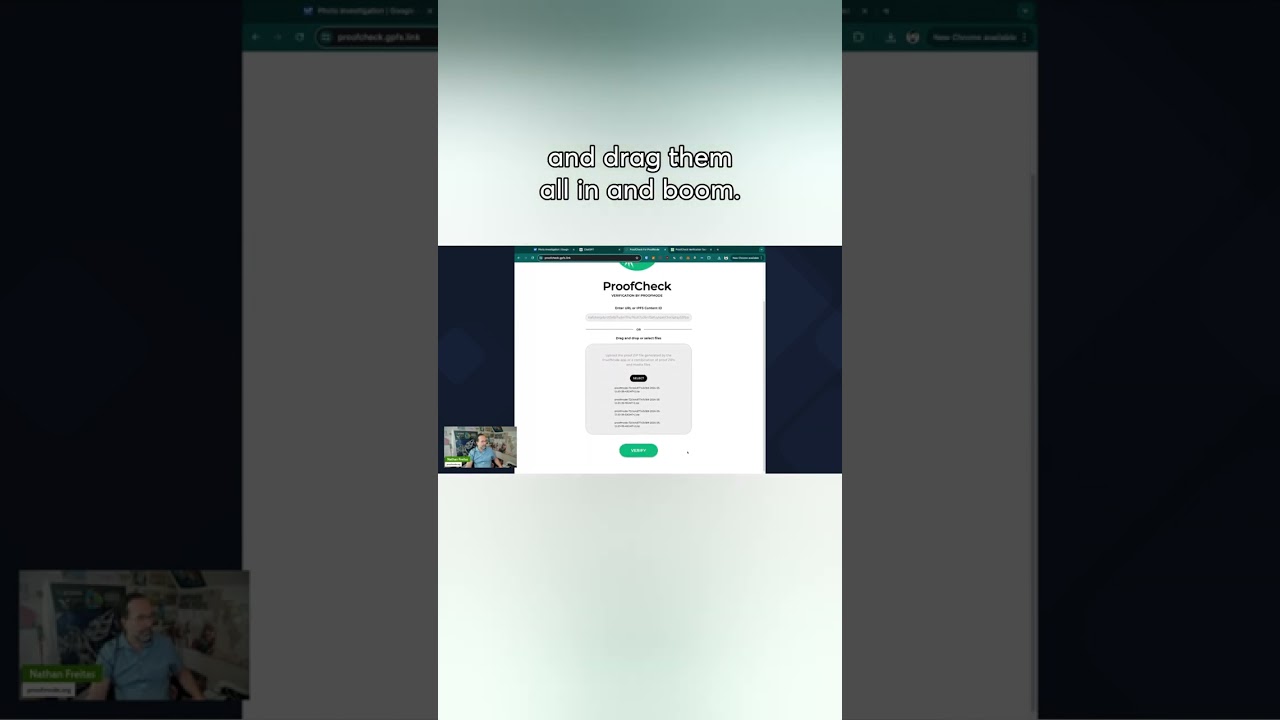 Verifying "proof packs" with ProofCheck https://proofmode.org/project/proofcheck