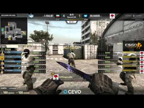 Hellraisers vs E-Frag.net Game 1 (CEVO-P CS:GO Season 9) - Helium & Launders
