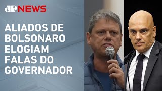 Tarcísio de Freitas sobe o tom contra STF em discurso: ‘Ninguém aguenta mais a tirania’