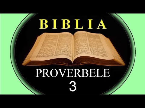 PROVERBELE  -  3   Folosul temerii de Dumnezeu şi al înţelepciunii  ( Pildele lui Solomon)