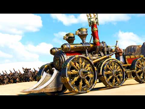 Chaos Dwarfs VS Bretonnia - Warhammer Battles