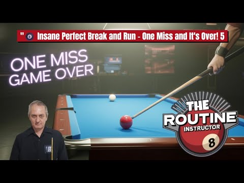 "🎱 Insane Perfect Break and Run – One Miss and It's Over! 5