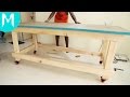 7x3 feet work table using Mortise and Tenon joint