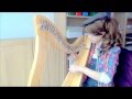 Shontelle - Impossible ( harp cover ) 