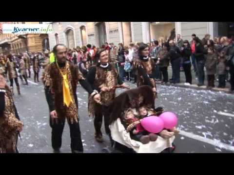 Karneval Rijeka 2009 povorka 1.dio
