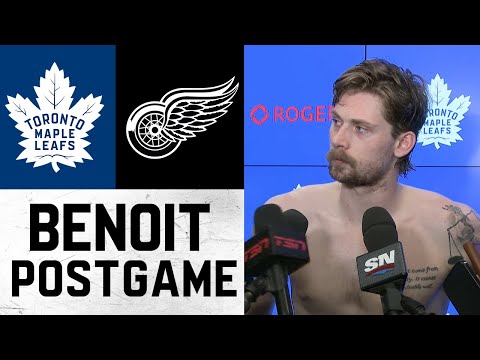 Simon Benoit | Post Game vs Detroit Red Wings | January 21, 2026