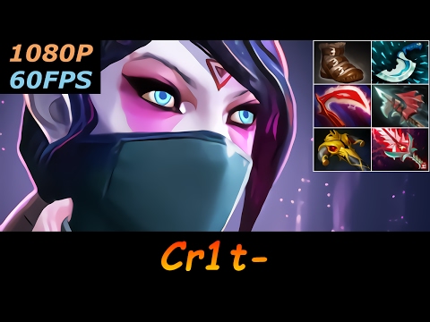 Dota 2 Cr1t- Templar Assassin Pro Top MMR 17/0/9 Ranked Full Gameplay