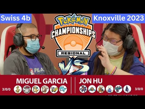2023 Pokémon Knoxville Regional Championship VGC Master Division Miguel Garcia vs Jon Hu R4b