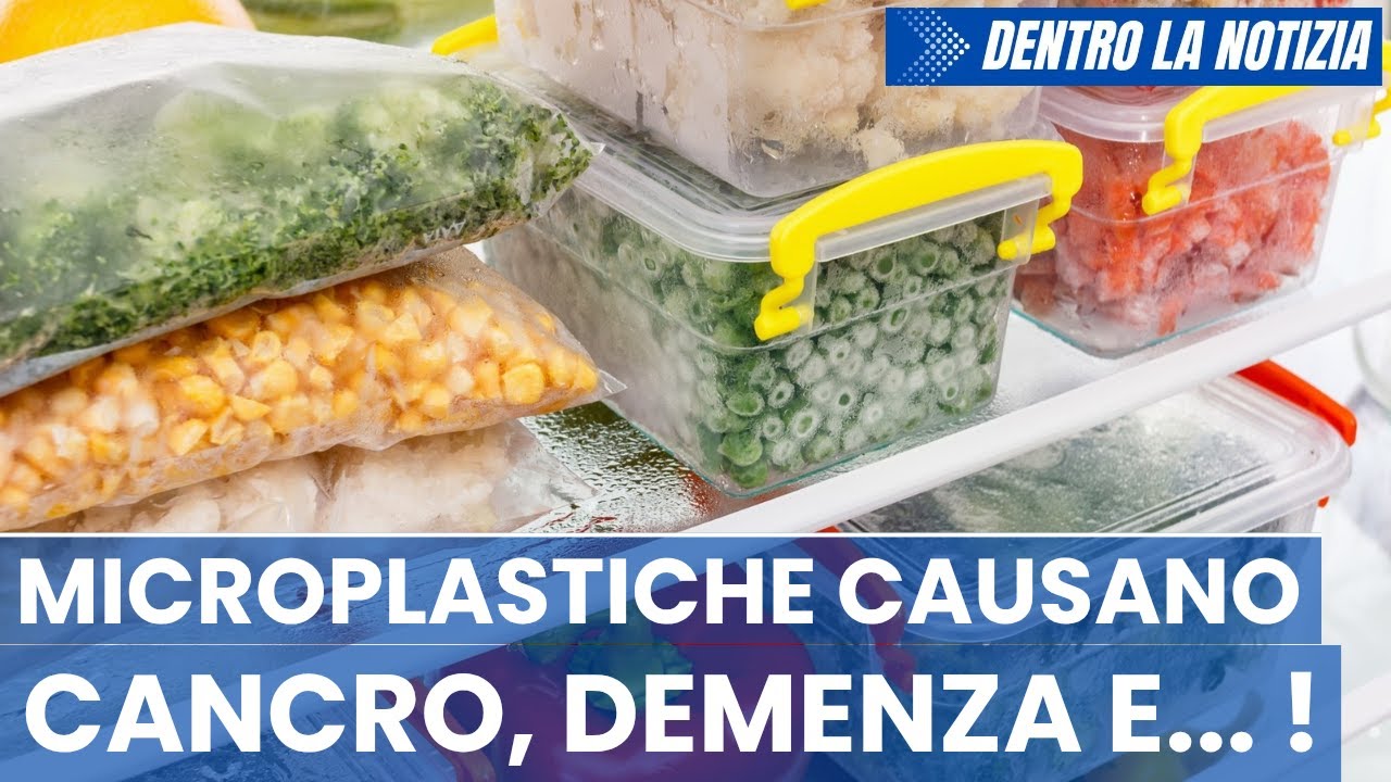 CAUSA COLLETTIVA contenitori microonde e sacchetti gelo rilasciano microplastiche che causano cancro