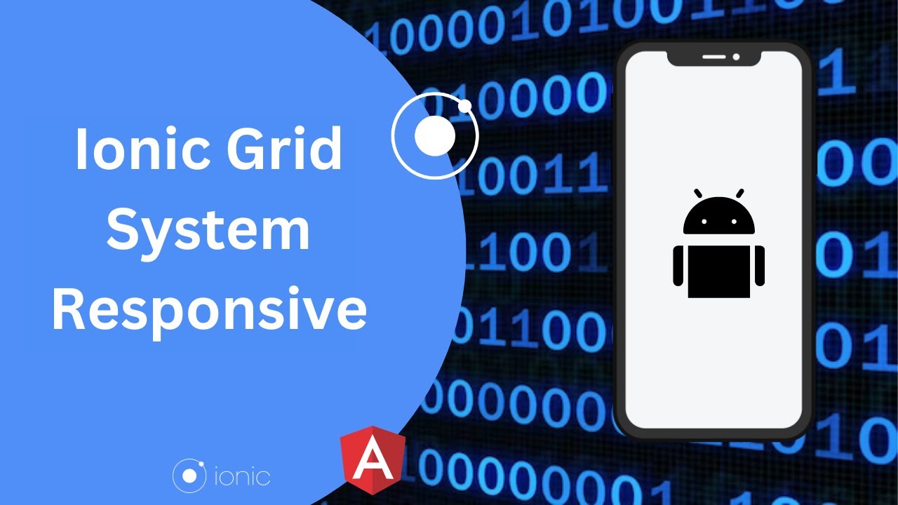 Ionic Responsive Grid System | Creating Responsive  Ionic Angular | Ionic v6 Responsive
