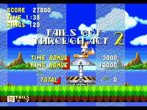 Sonic the Hedgehog 2: Advanced Edit (Genesis) - Longplay