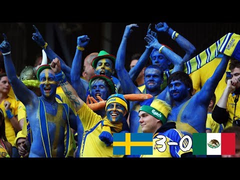 Sweden Fans React To Winning The Group || Sweden 🇸🇪3 - 0 🇲🇽Mexico || World Cup 2018
