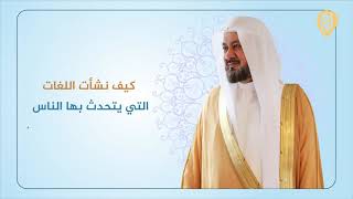 كيف نشأت اللغات التي يتحدث بها الناس | د. مصطفى مخدوم image