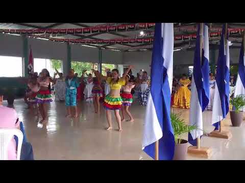 Presentación del Grupo de Danza "Alma de mi Tierra Instituto Elisena Soto" El Coral, Chontales 