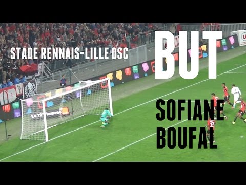But de Sofiane BOUFAL - Stade Rennais - Lille OSC (SRFC - LOSC) - 6ème journée de Ligue 1