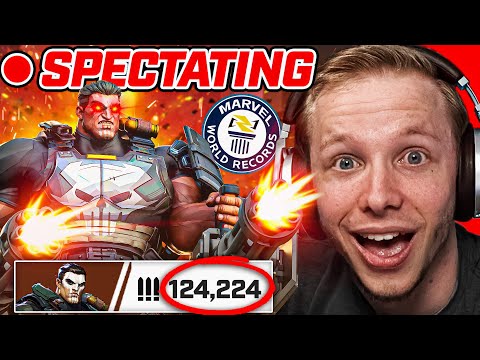 SPECTATING THE WORLD RECORD FOR DAMAGE IN MARVEL RIVALS!