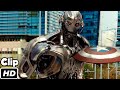 Captain America VS Ultron Fight Scene Hindi Avengers Age Of Ultron Movie Clip HD 4K