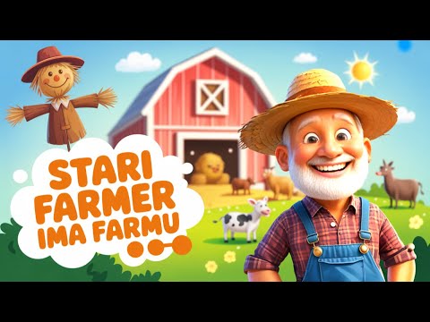 🐓 The Old Farmer Has a Farm | Children's Songs