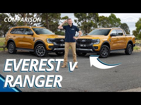 2024 Ford Ranger Wildtrak v Ford Everest Wildtrak Comparison | Which Ford ute or SUV best suits you?