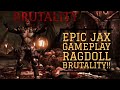 MKX Epic Low Tier Jax Gameplay