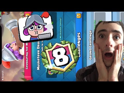 NEW EMOTE! MUSKETEER DRAFT CHALLENGE GAMEPLAY WITH COMMENTARY FAIL!