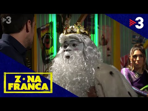 En Joel dona la cara al Rei Melcior licor amb la 'whiteface' - Zona Franca