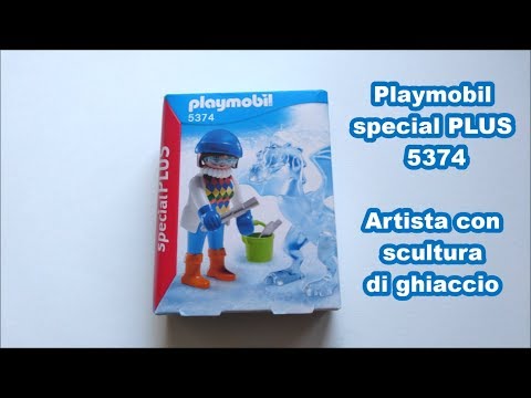 Playmobil 5374 - Artista con scultura di ghiaccio (special PLUS)