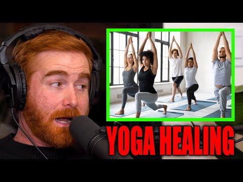 Andrew Santino Admits Yoga Is NOT A Ponzi Scheme & Fixed His Back!