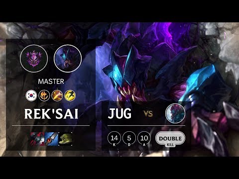 Rek'Sai Jungle vs Trundle - KR Master Patch 10.12