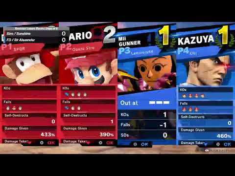 Ascension IV Doubles Losers Finals - Stro/Sunshine vs. FD/Sir Alexander