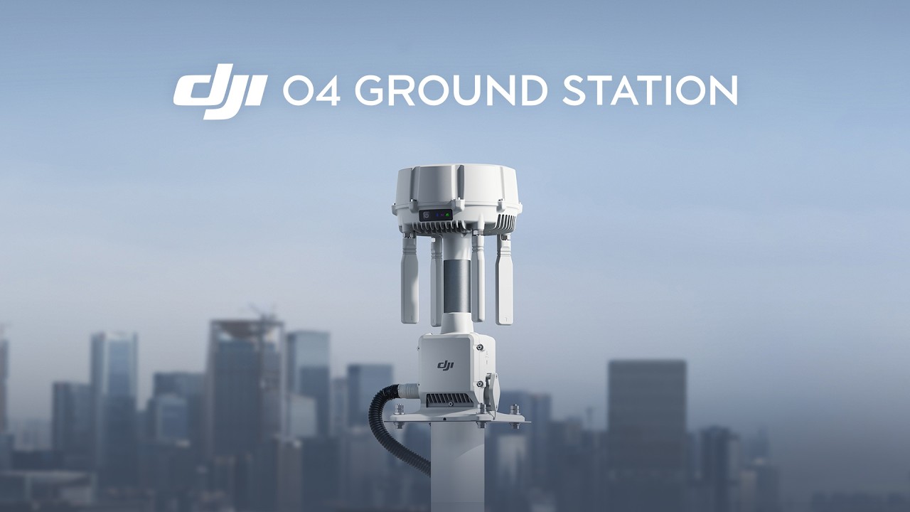DJI Enterprise Station au sol O4 Relais et passerelle d'entreprise – Portée : 25 km