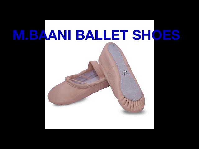 Vídeo relacionado con Leather Dance Shoes Full Sole Ballet Shoes for Girl Women Size 40