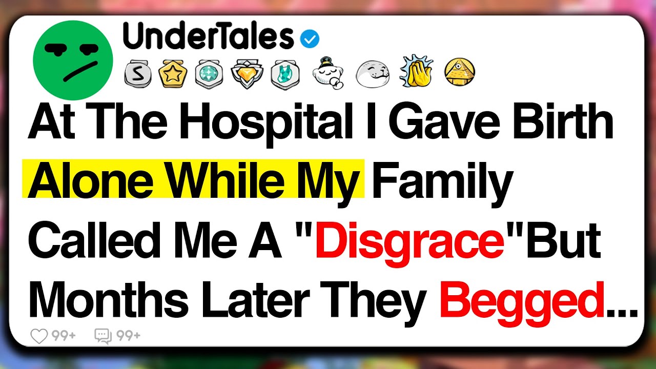 At The Hospital, I Gave Birth Alone While My Family Called Me A Disgrace,But Months Later, They...