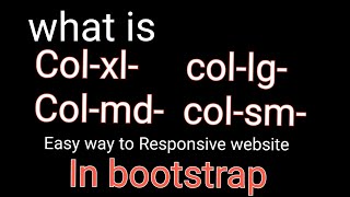 ¿Cuál es la diferencia entre col-lg-*, col-md-* y col-sm-* en Bootstrap?