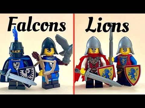 Building a LEGO "Attack on Black Falcon City" MOC