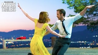 Ryan Gosling and Emma Stone find the music in the trailer for LA LA LAND