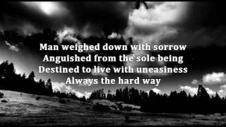 Insomnium - Weighed Down With Sorrow - Lyrics