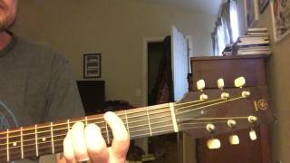 How to play the basics of " the longest line" by NOFX !