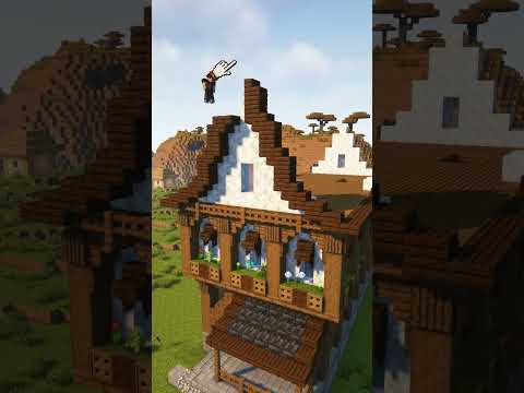 Medieval Mansion of Doom! Build a Killer Rogg's Lair in Minecraft 🏰 #minecraft #buildoff