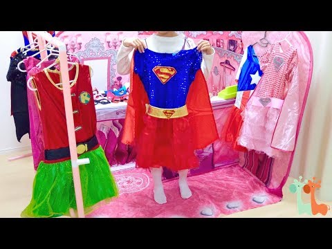 キッズテント 女の子スーパーヒーロー ドレス屋さん / DC Super Hero Girls Boutique , The Pop Up 3D Playscape